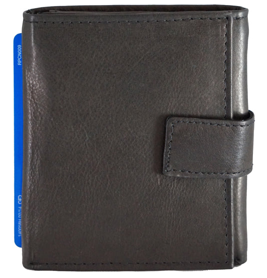 Trifold Mens Wallet 15BK-DISC (Pack of 6)