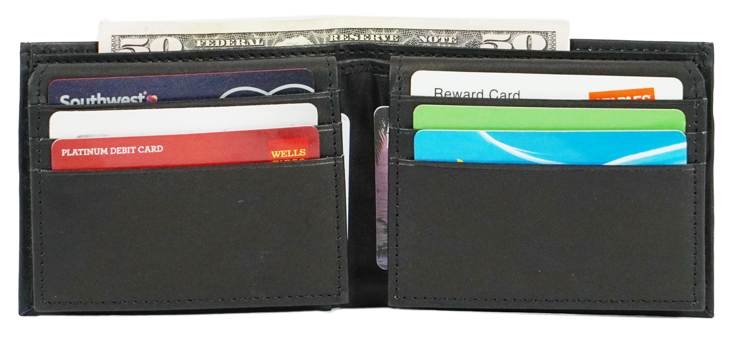 Bifold Mens Wallet BF1104-BK