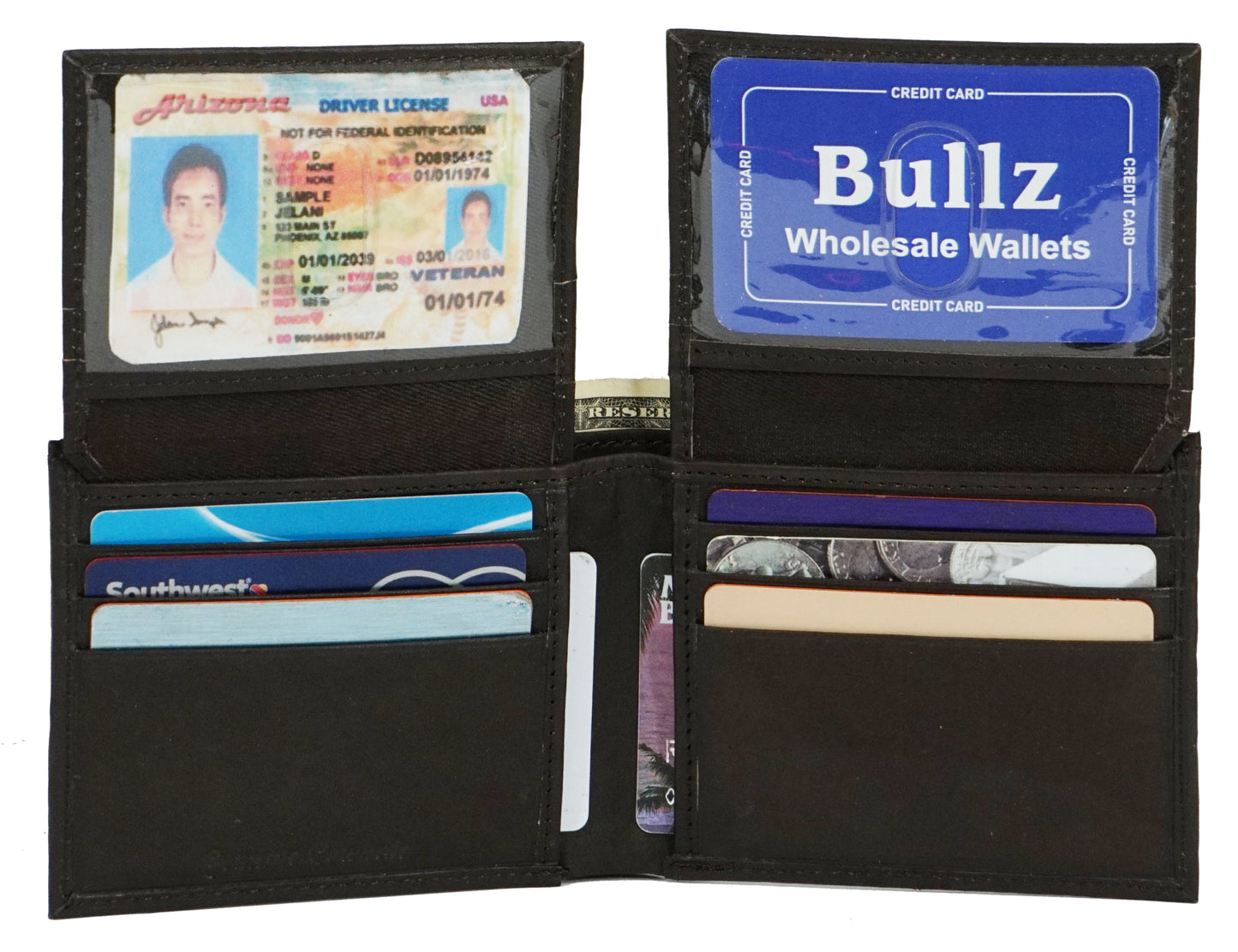 Bifold Mens Wallet BF1104-BK