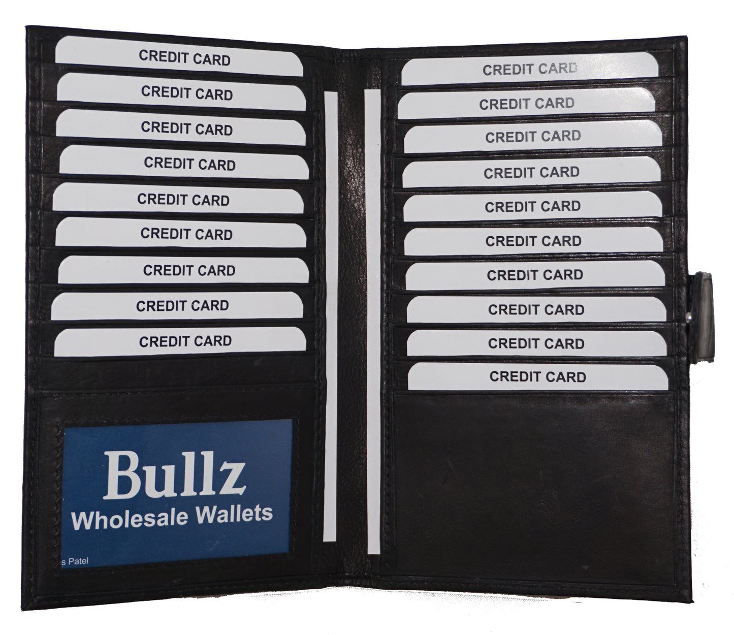 Long credit card holder 1181-BK