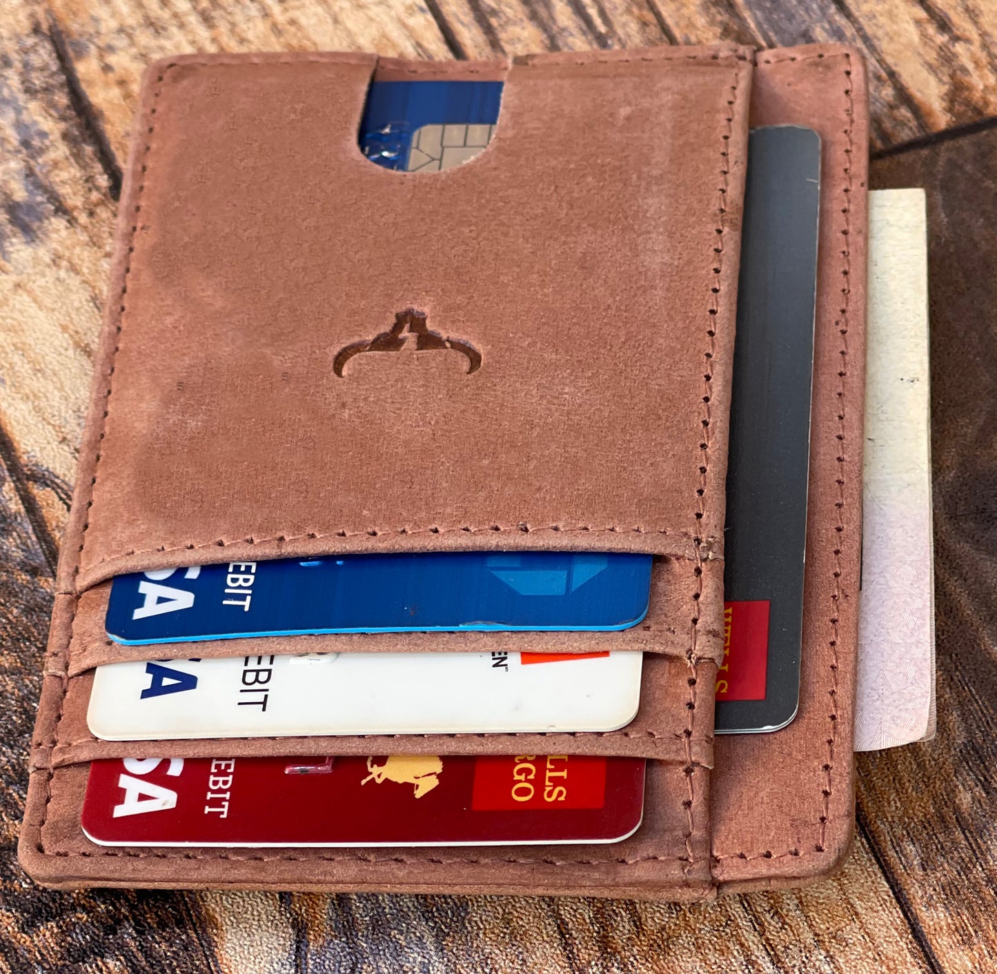 Hunter leather Credit Card Holder HTR-CC35-TN