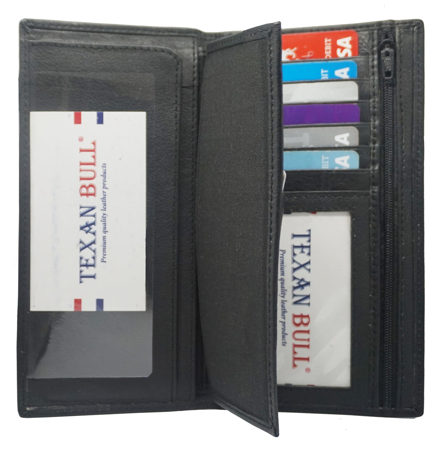 Texan Bull® Checkbook Cover TXB-CB903-BK