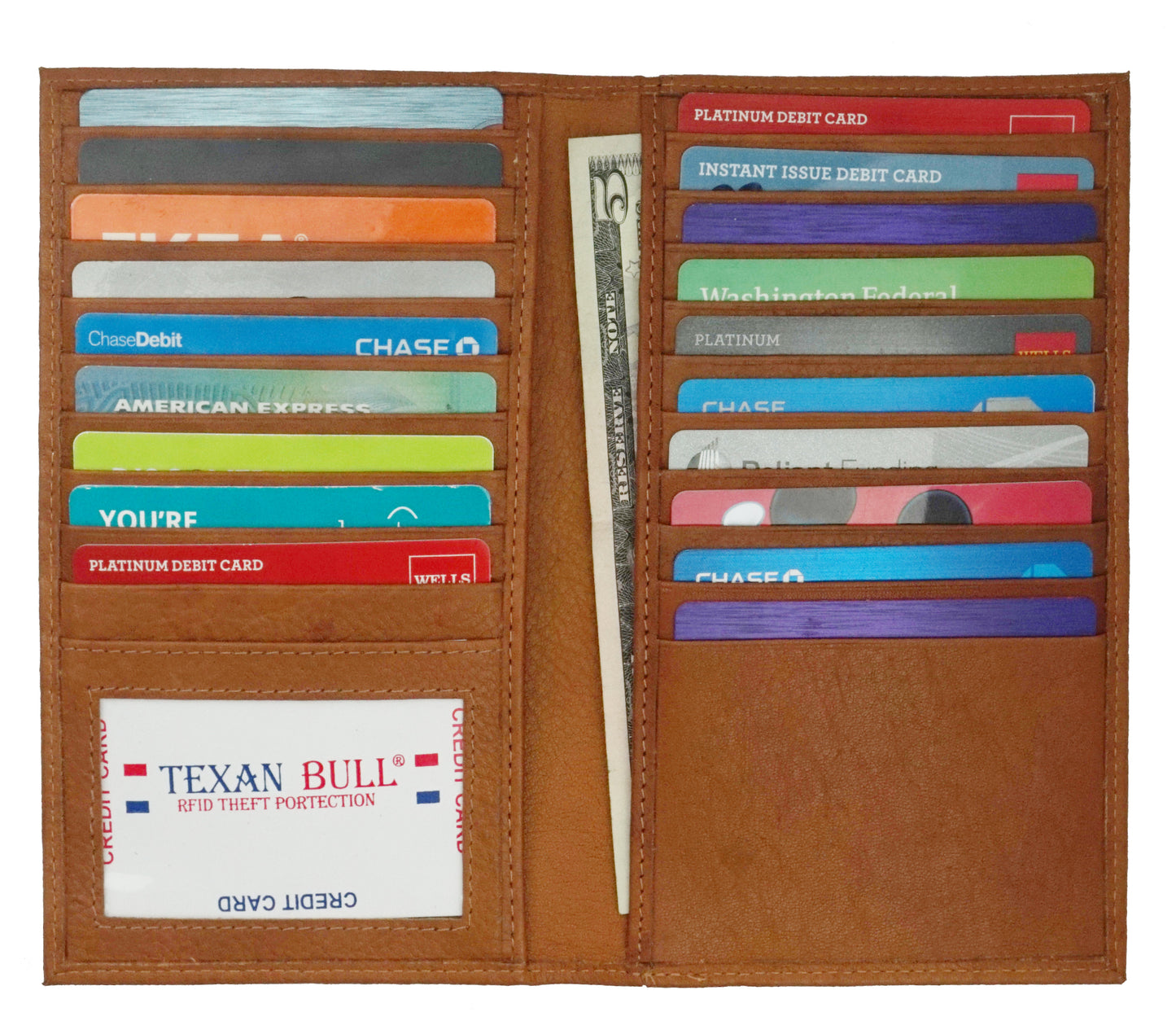 Texan Bull®Long credit card holder TXB-RF108