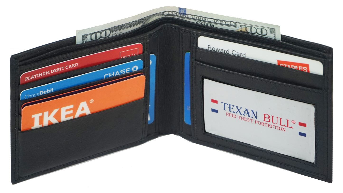 Texan Bull®RFID Mens Wallet TXB-RF1101