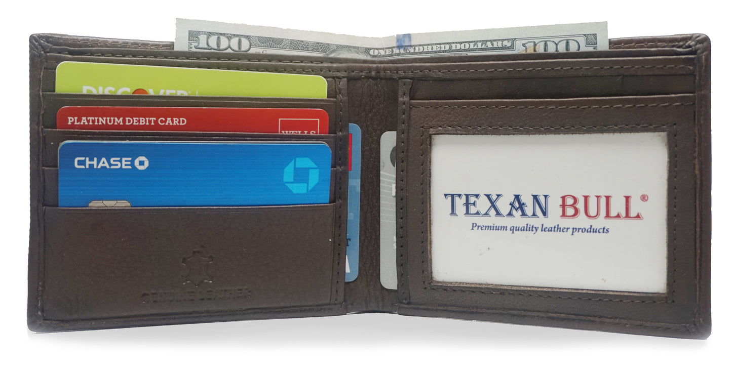 Texan Bull®RFID Mens Wallet TXB-RF1101