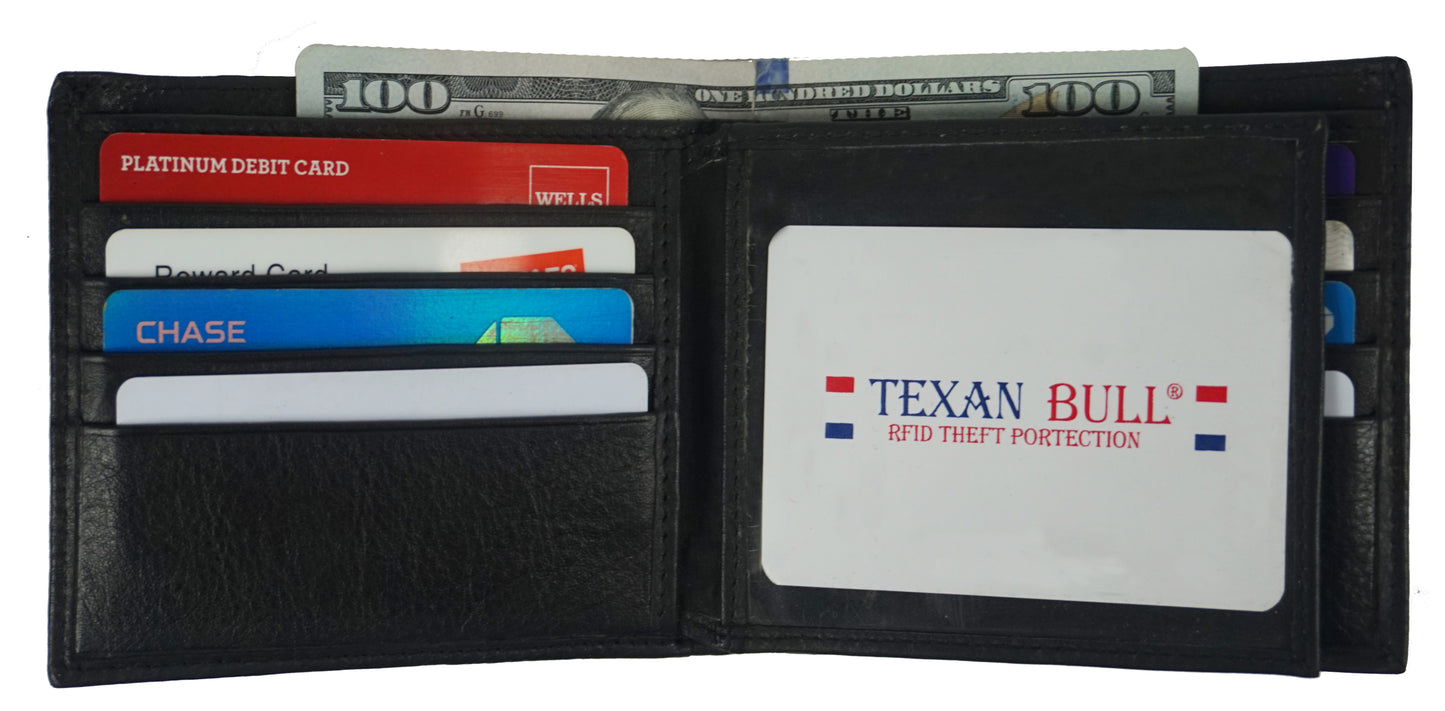 Texan Bull® RFID Mens Wallet TXB-RF1103