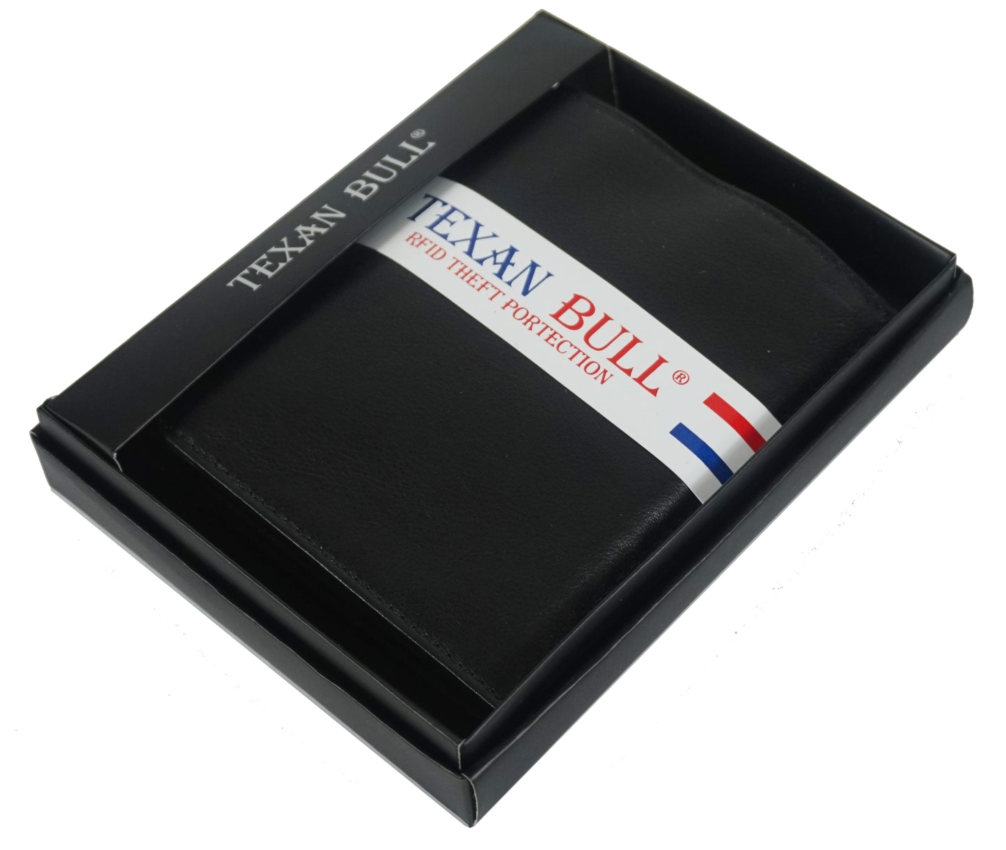 Texan Bull® RFID Hipster Mens Wallet RF1501-BR