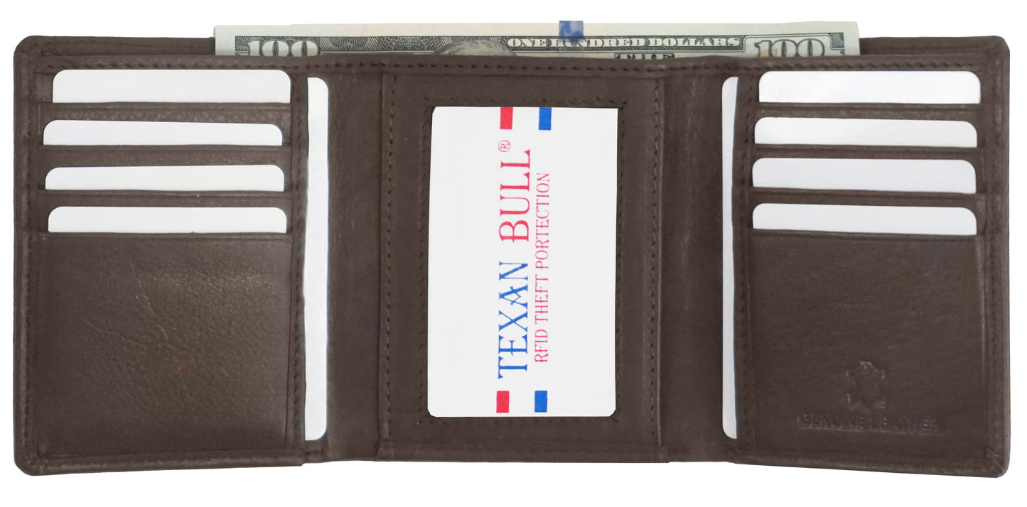 Texan Bull® RFID Mens Wallet RF2101