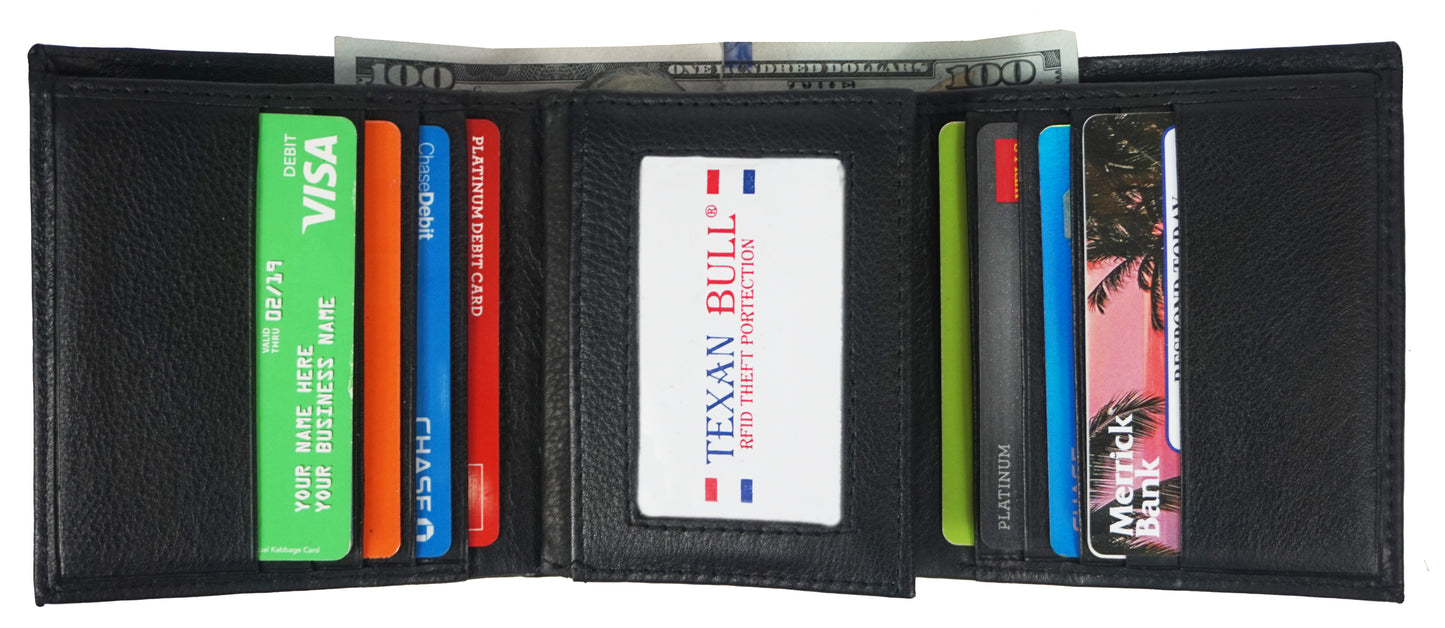 Texan Bull®RFID Mens Wallet TXB-RF2102