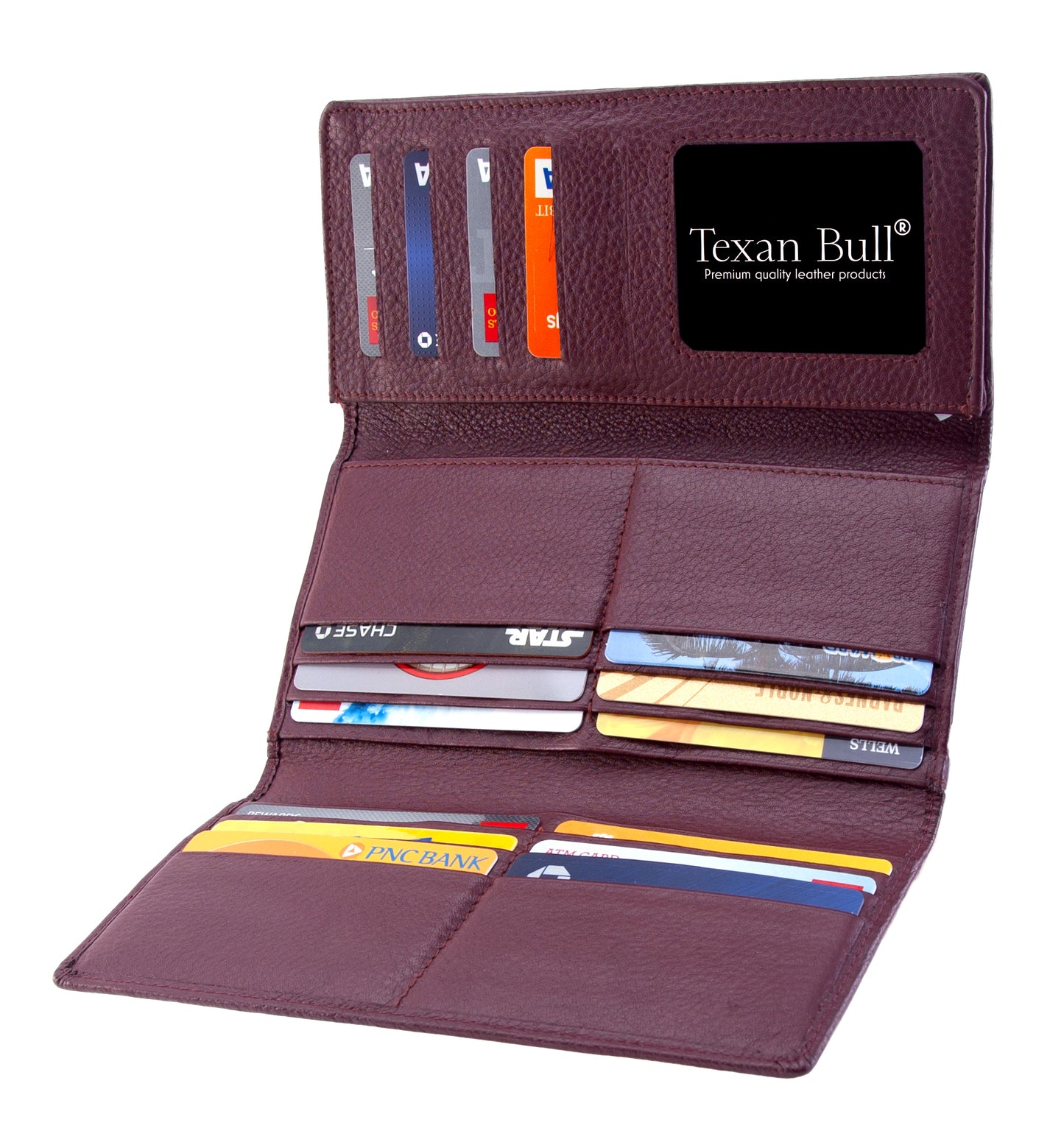 Texan Bull® RFID Trifold Wallet for Women