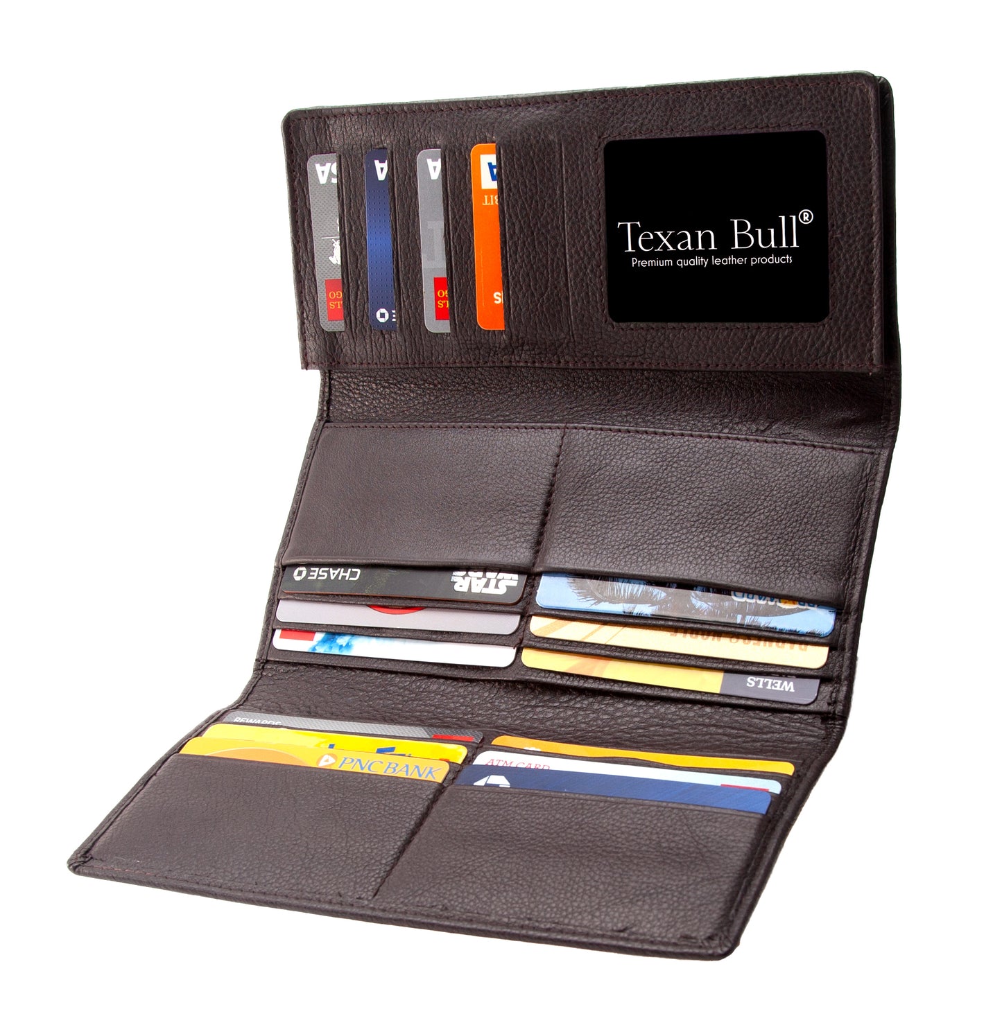 Texan Bull® RFID Trifold Wallet for Women