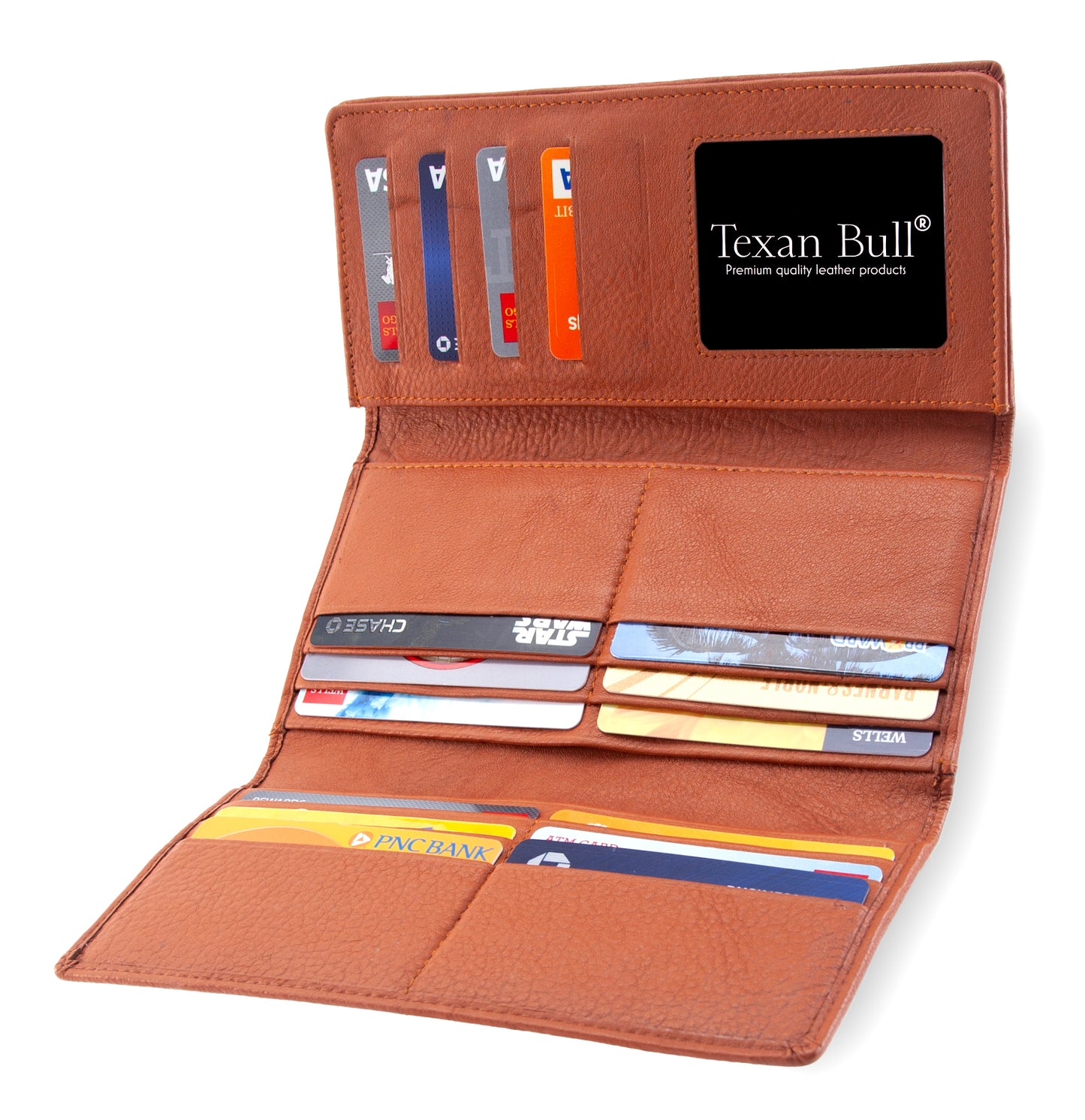 Texan Bull® RFID Trifold Wallet for Women