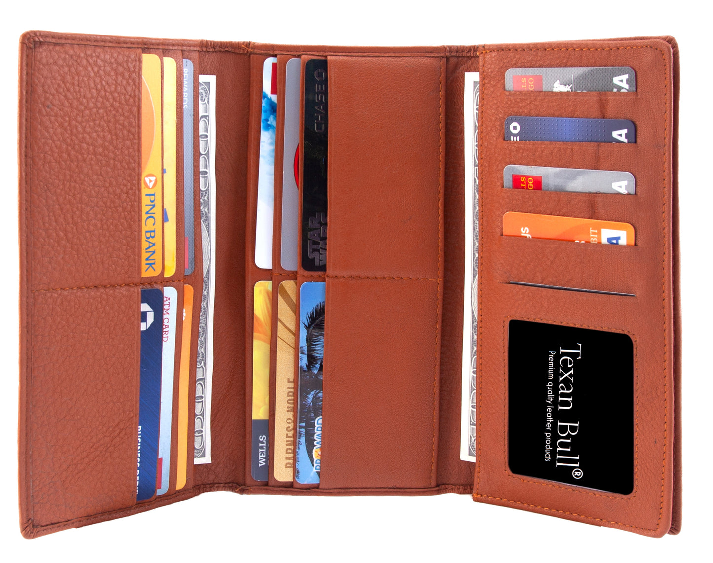 Texan Bull® RFID Trifold Wallet for Women