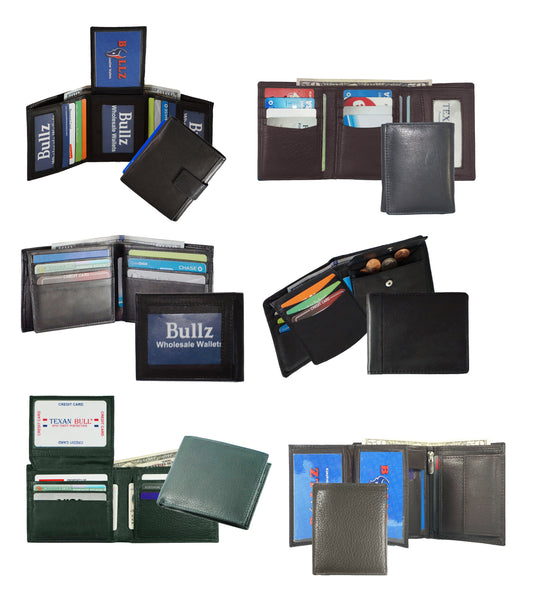 Assorted Mens Wallet 24pcs