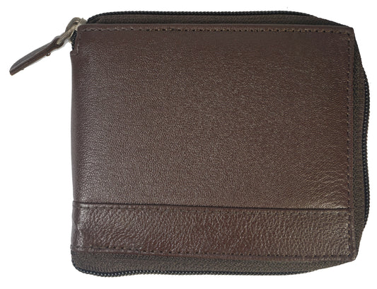 Zipper Mens Wallet ZW101-BR